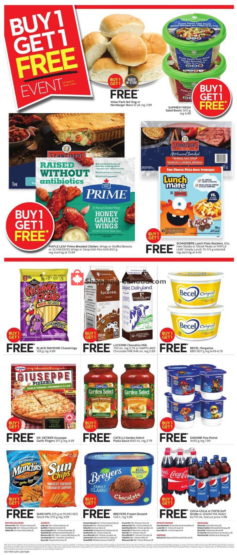 IGA Extra flyer from Thursday July 16, 2020 to Wednesday July 22, 2020 - page 9