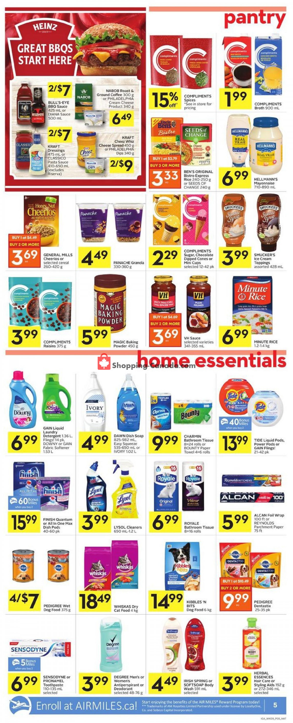 IGA Extra flyer from Thursday June 30, 2022 to Wednesday July 6, 2022 - page 5