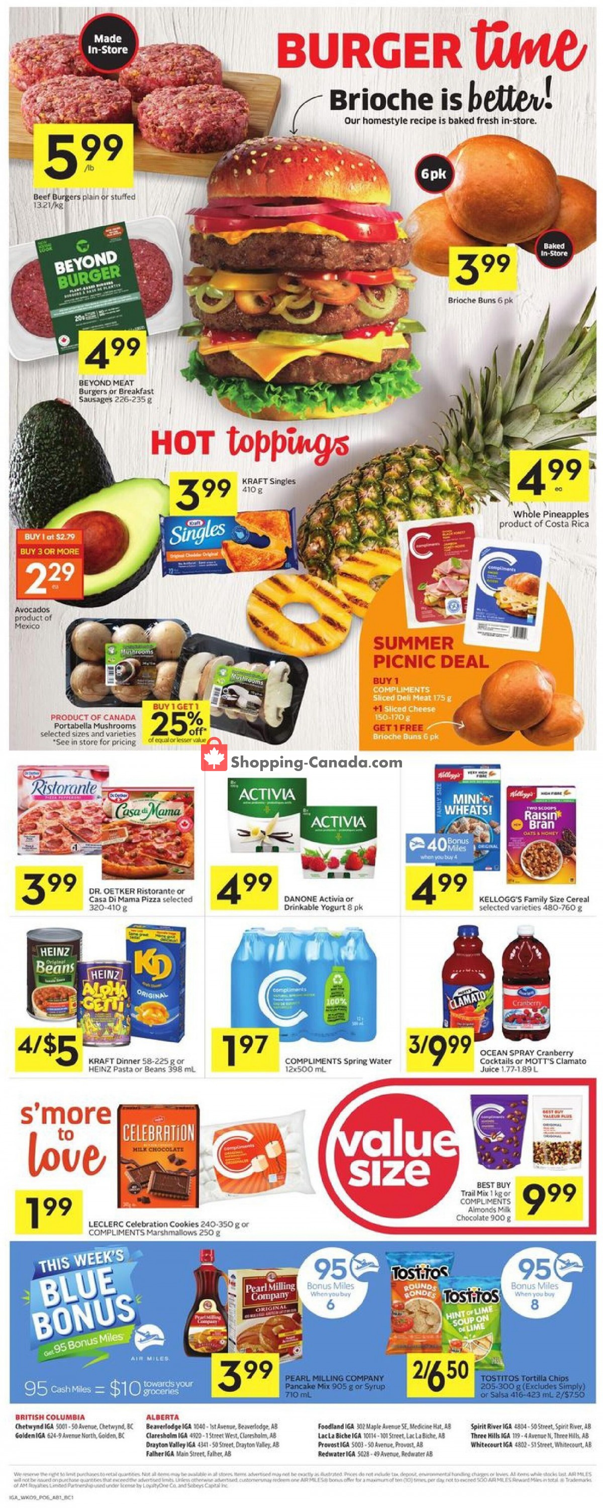 IGA Extra flyer from Thursday June 30, 2022 to Wednesday July 6, 2022 - page 6