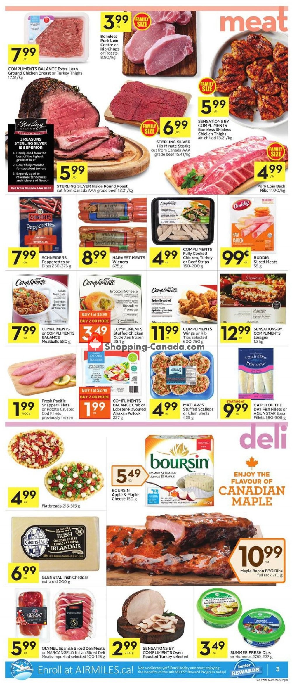 IGA Extra flyer from Thursday March 7, 2019 to Wednesday March 13, 2019 - page 3