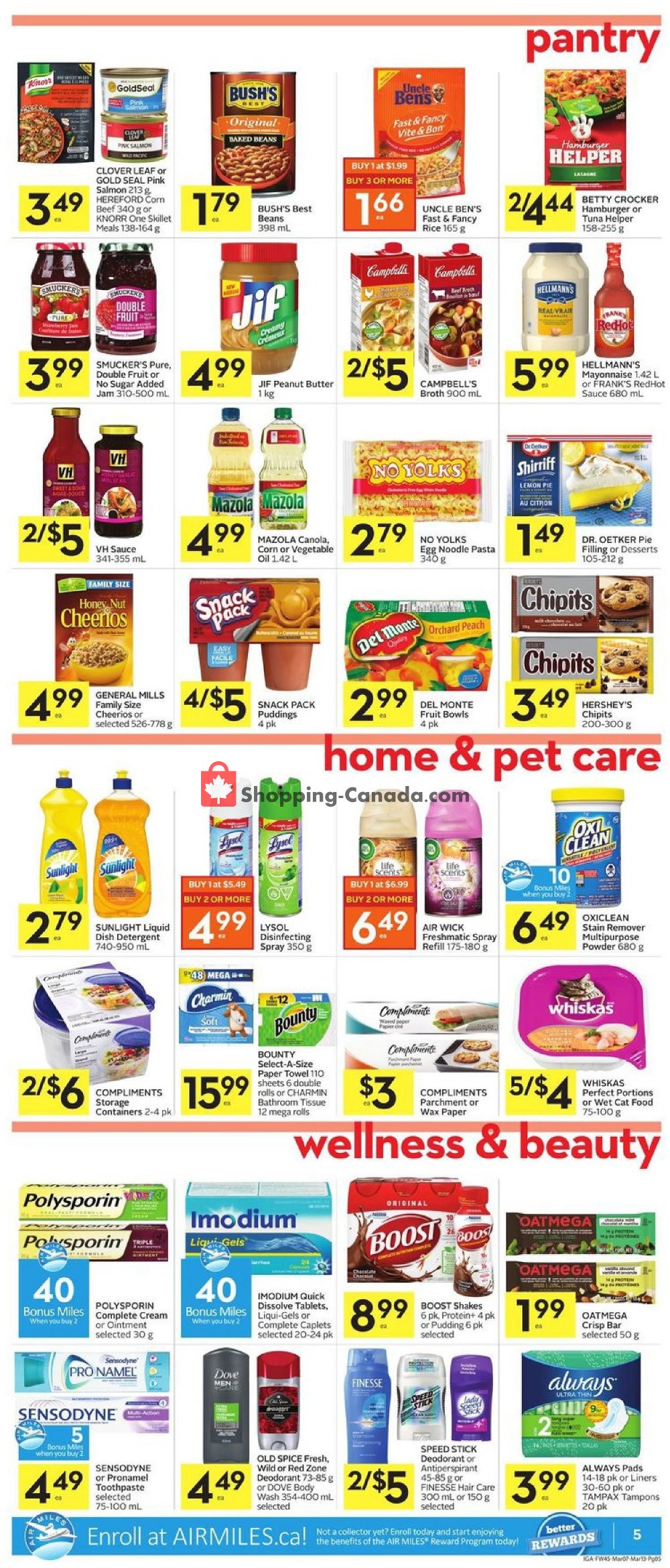 IGA Extra flyer from Thursday March 7, 2019 to Wednesday March 13, 2019 - page 6