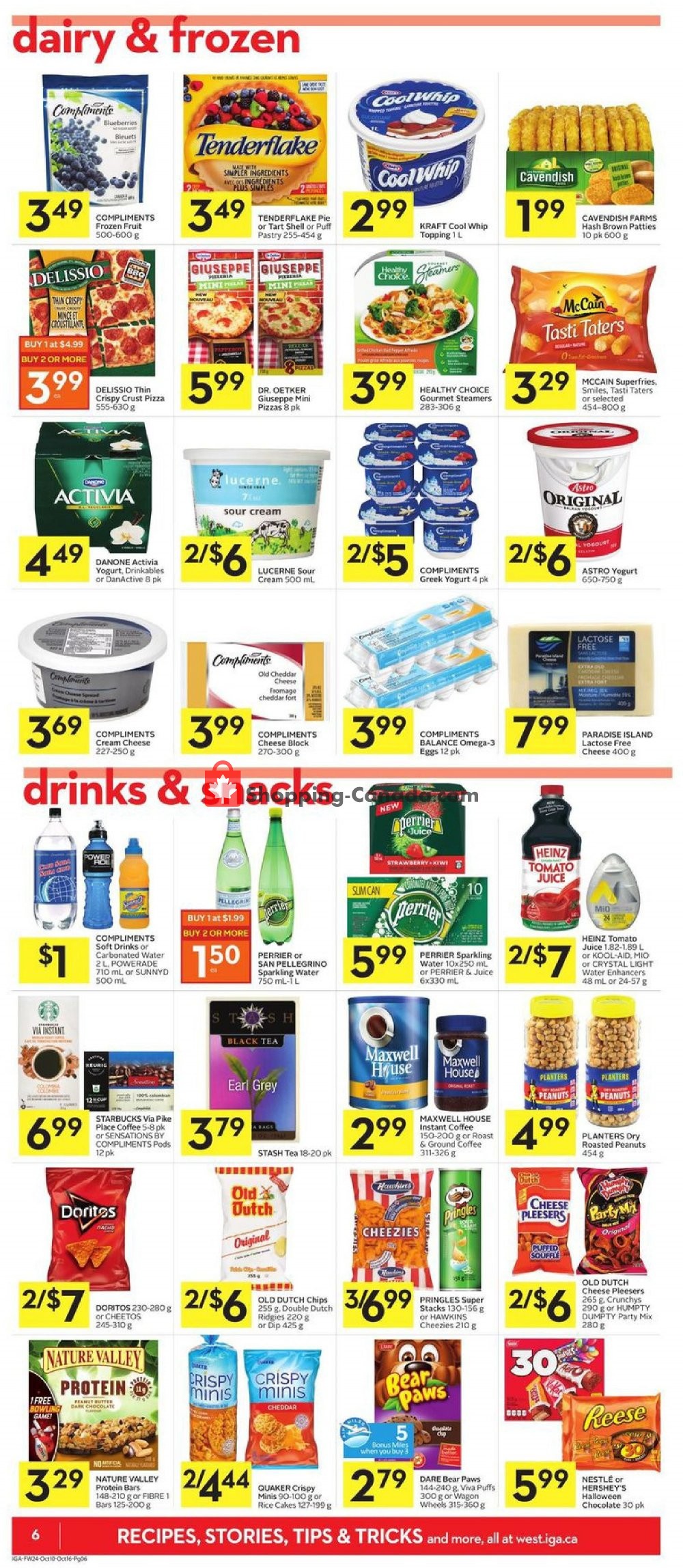 IGA Extra flyer from Thursday October 10, 2019 to Wednesday October 16, 2019 - page 10