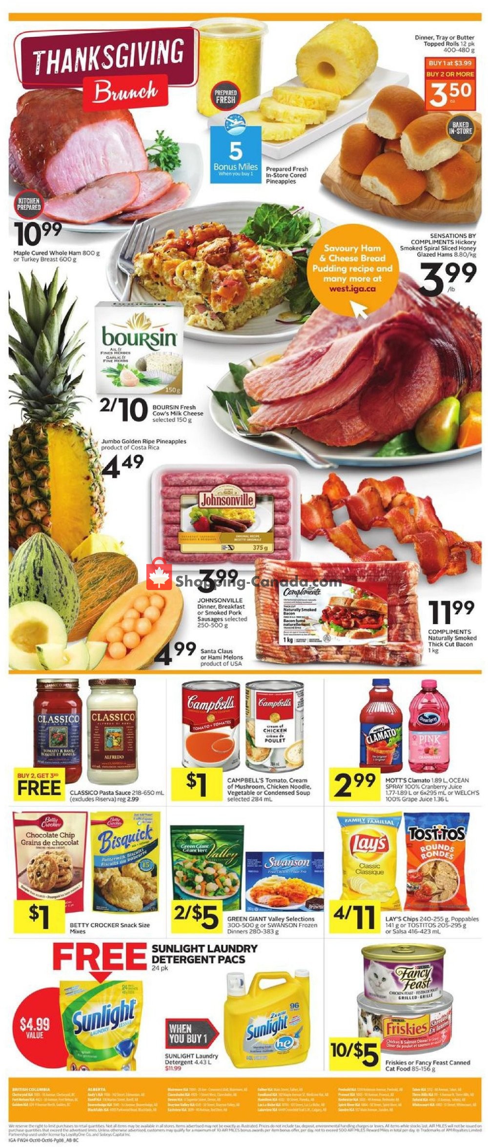 IGA Extra flyer from Thursday October 10, 2019 to Wednesday October 16, 2019 - page 12