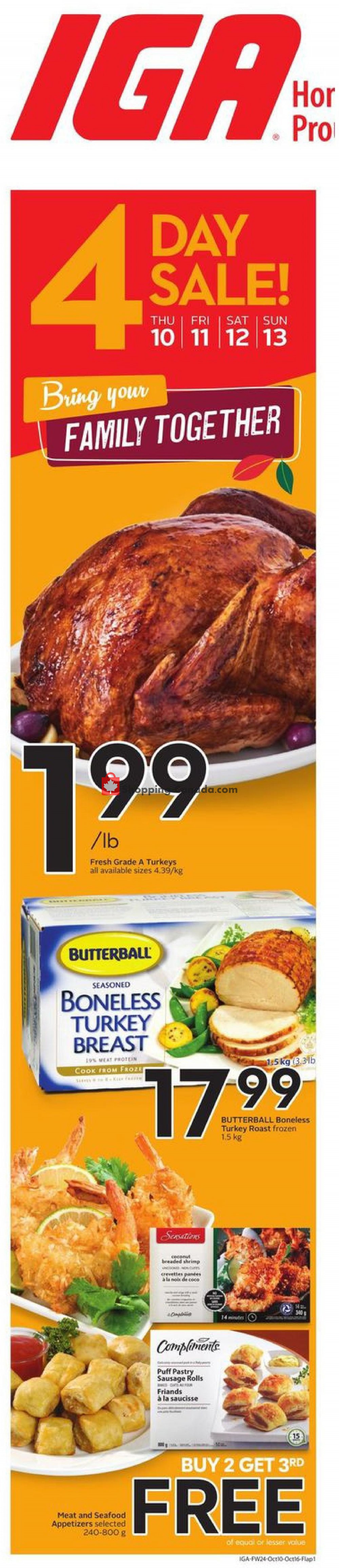 IGA Extra flyer from Thursday October 10, 2019 to Wednesday October 16, 2019 - page 2
