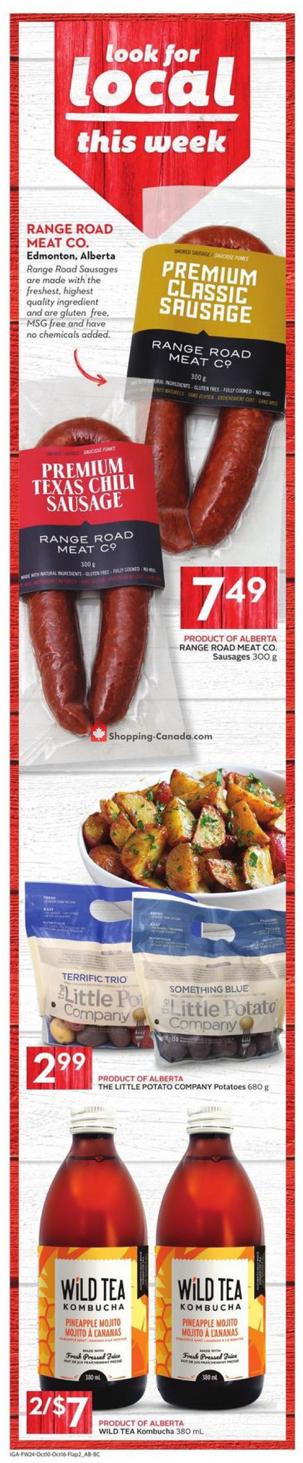 IGA Extra flyer from Thursday October 10, 2019 to Wednesday October 16, 2019 - page 3