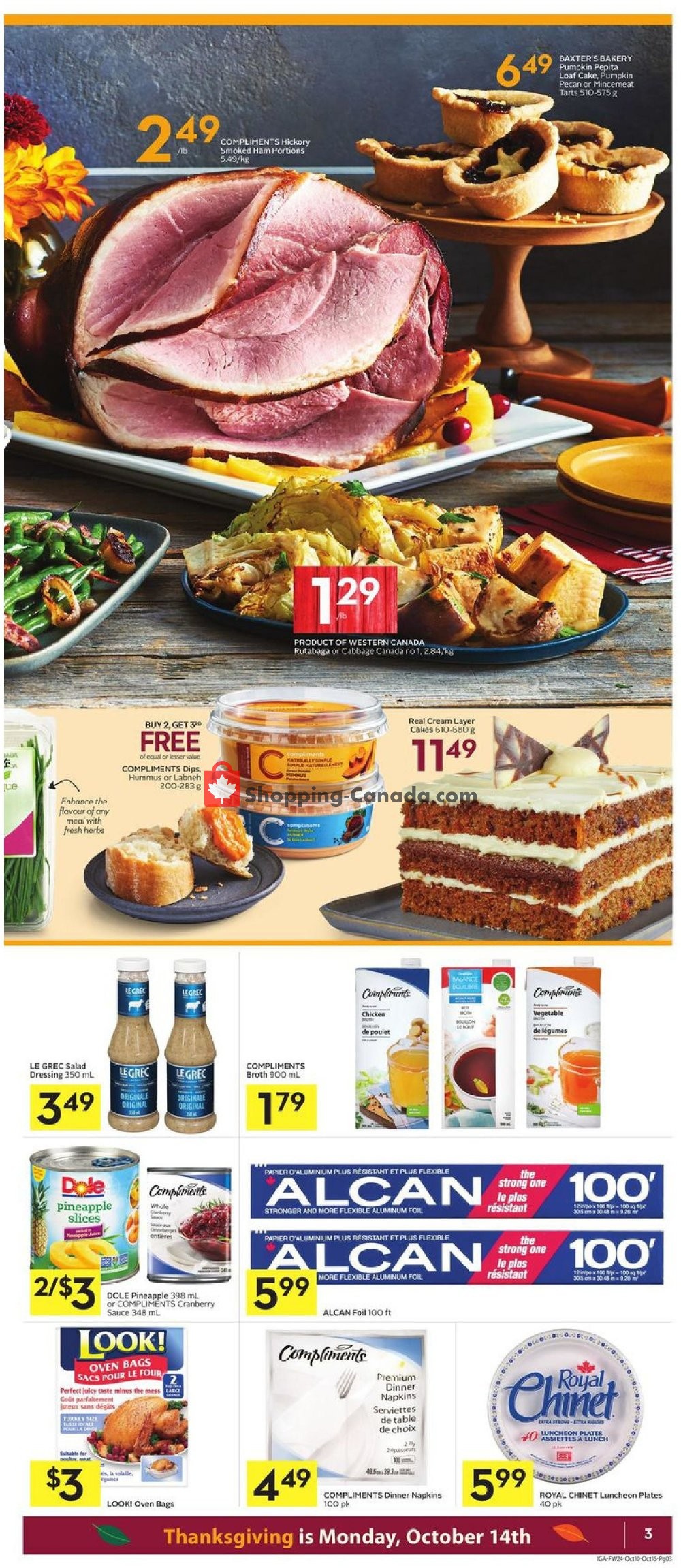 IGA Extra flyer from Thursday October 10, 2019 to Wednesday October 16, 2019 - page 5