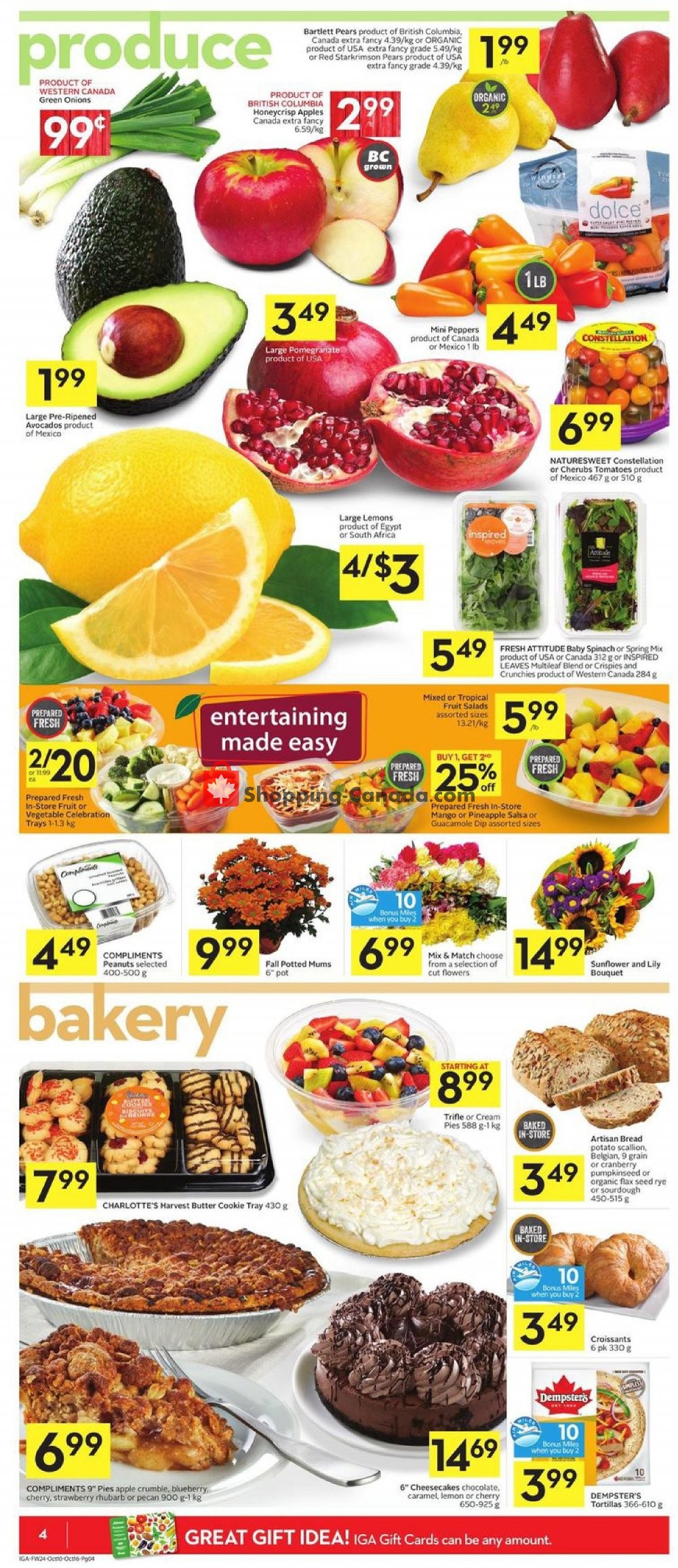 IGA Extra flyer from Thursday October 10, 2019 to Wednesday October 16, 2019 - page 6