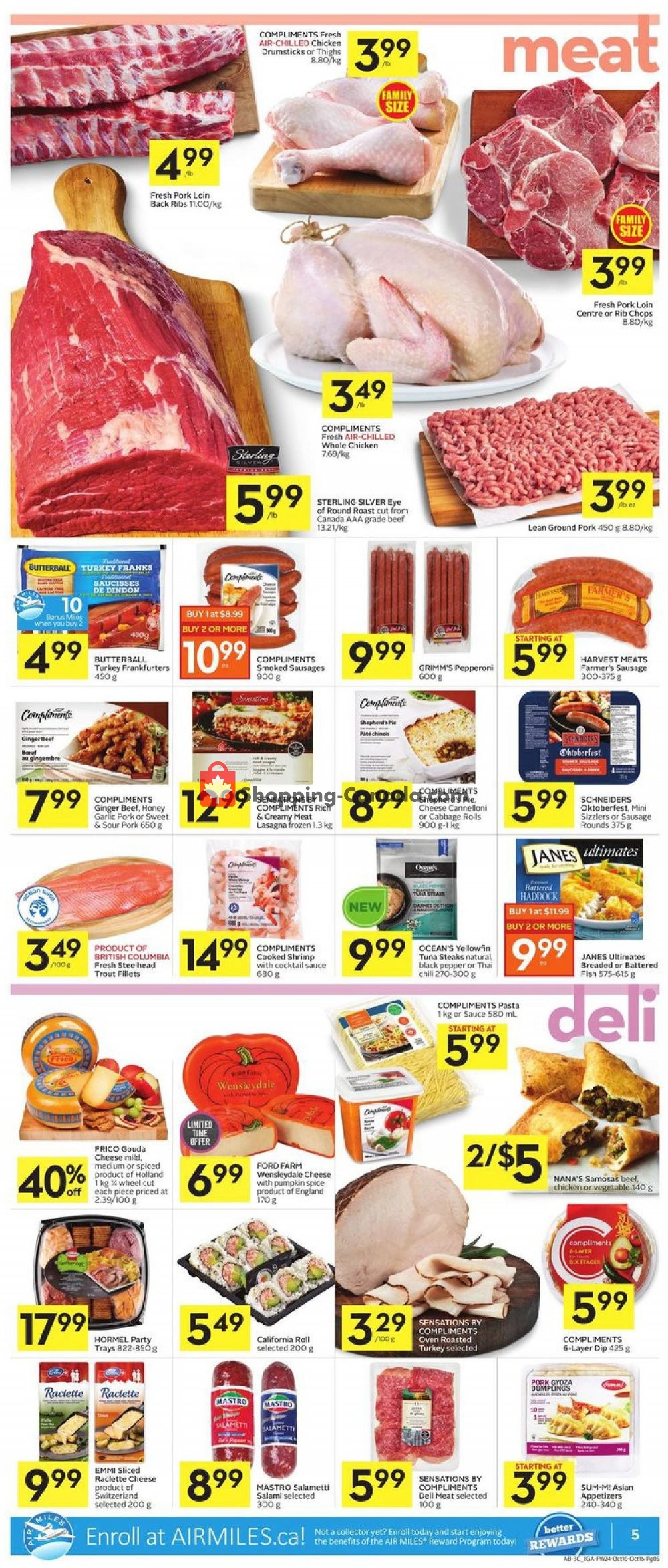 IGA Extra flyer from Thursday October 10, 2019 to Wednesday October 16, 2019 - page 7