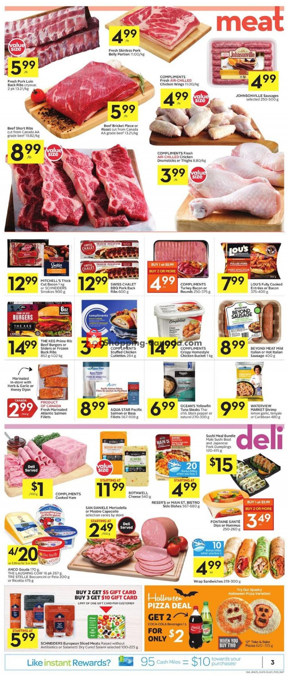 IGA Extra flyer from Thursday October 15, 2020 to Wednesday October 21, 2020 - page 3