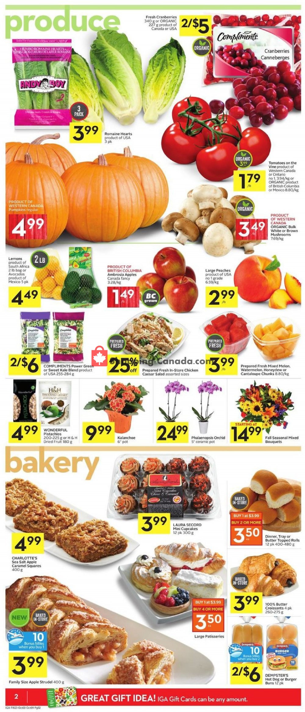 IGA Extra flyer from Thursday October 3, 2019 to Wednesday October 9, 2019 - page 2