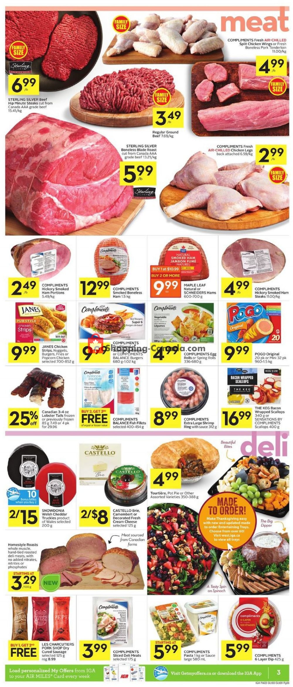 IGA Extra flyer from Thursday October 3, 2019 to Wednesday October 9, 2019 - page 3