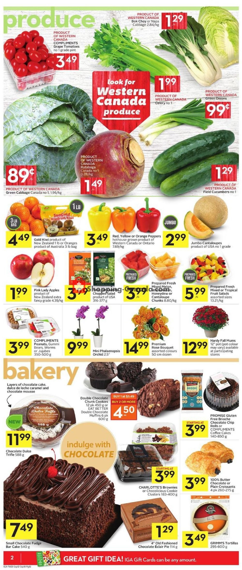 IGA Extra flyer from Thursday September 12, 2019 to Wednesday September 18, 2019 - page 2