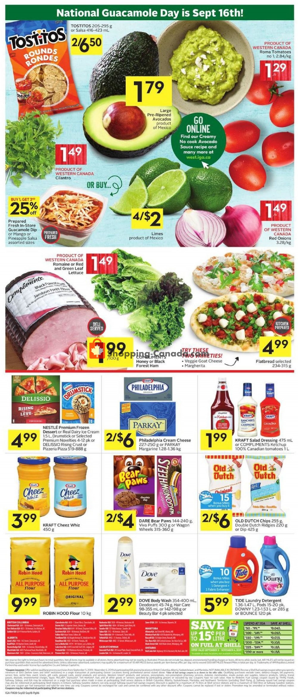 IGA Extra flyer from Thursday September 12, 2019 to Wednesday September 18, 2019 - page 6