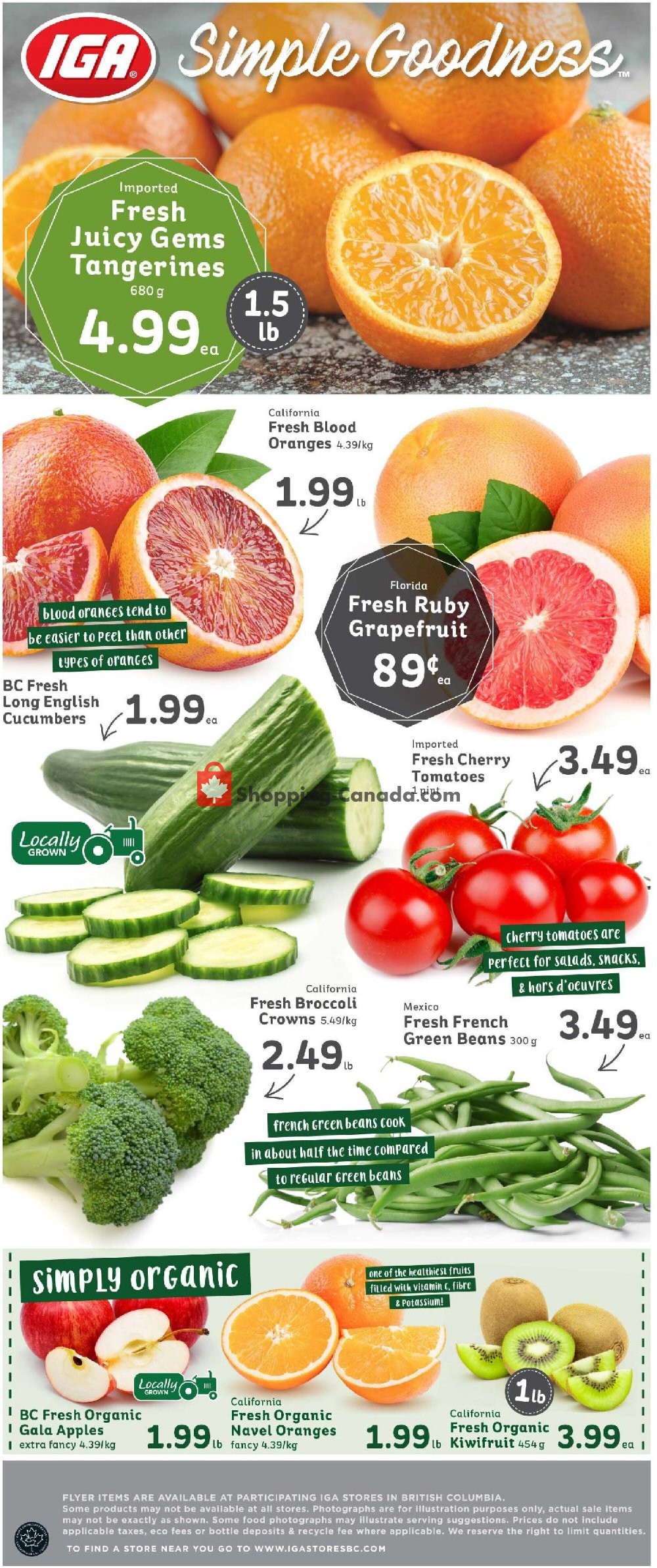 IGA Extra flyer from Friday January 15, 2021 to Thursday January 21, 2021 - page 6