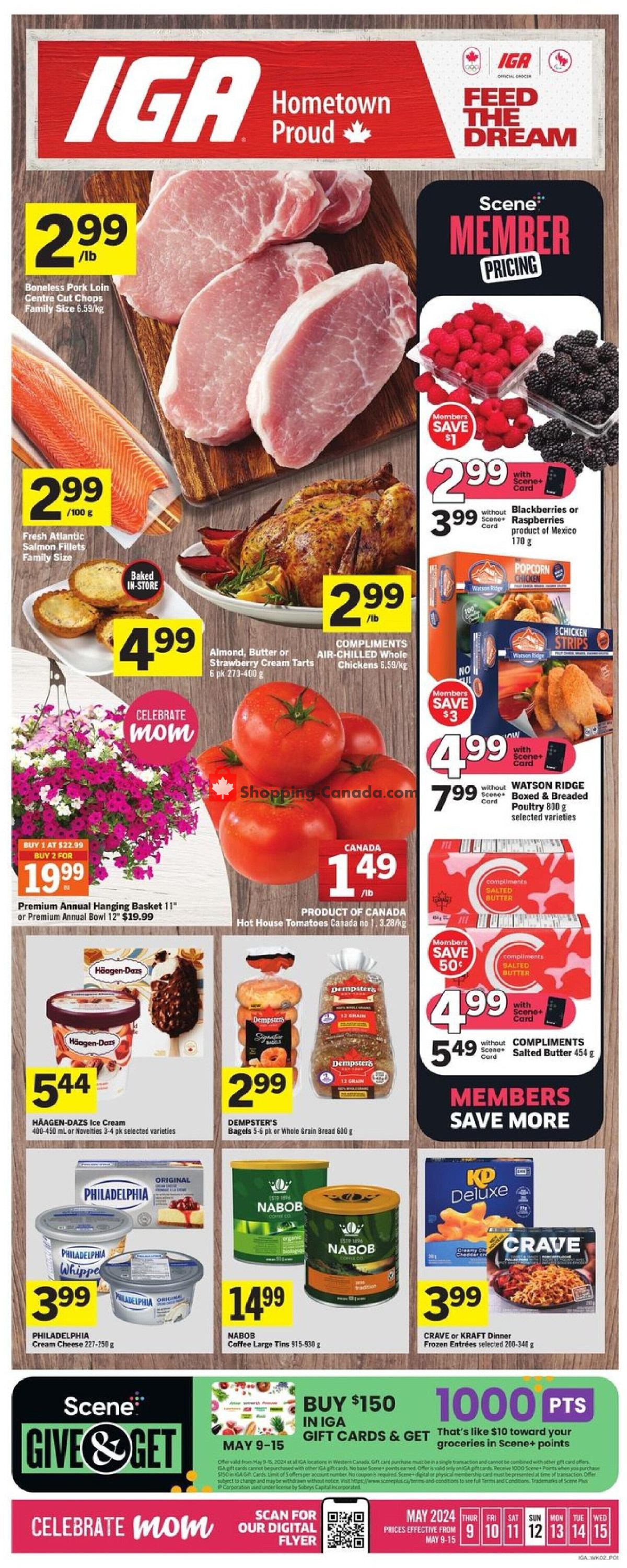 IGA Extra flyer from Thursday May 9, 2024 to Wednesday May 15, 2024 - page 9