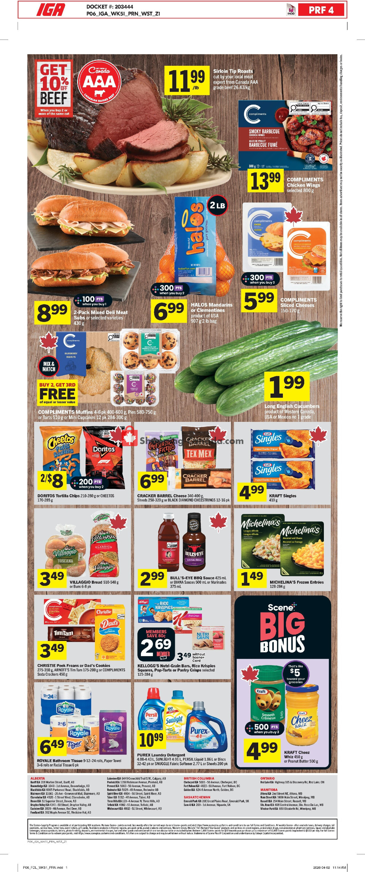 IGA Extra flyer from Thursday April 16, 2026 to Wednesday April 22, 2026 - page 2