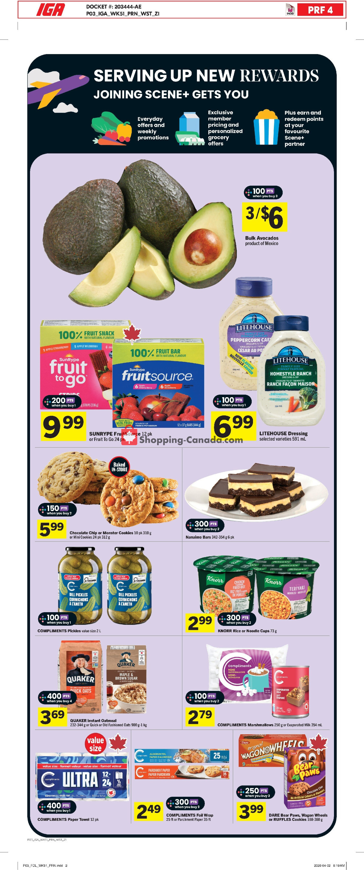 IGA Extra flyer from Thursday April 16, 2026 to Wednesday April 22, 2026 - page 4