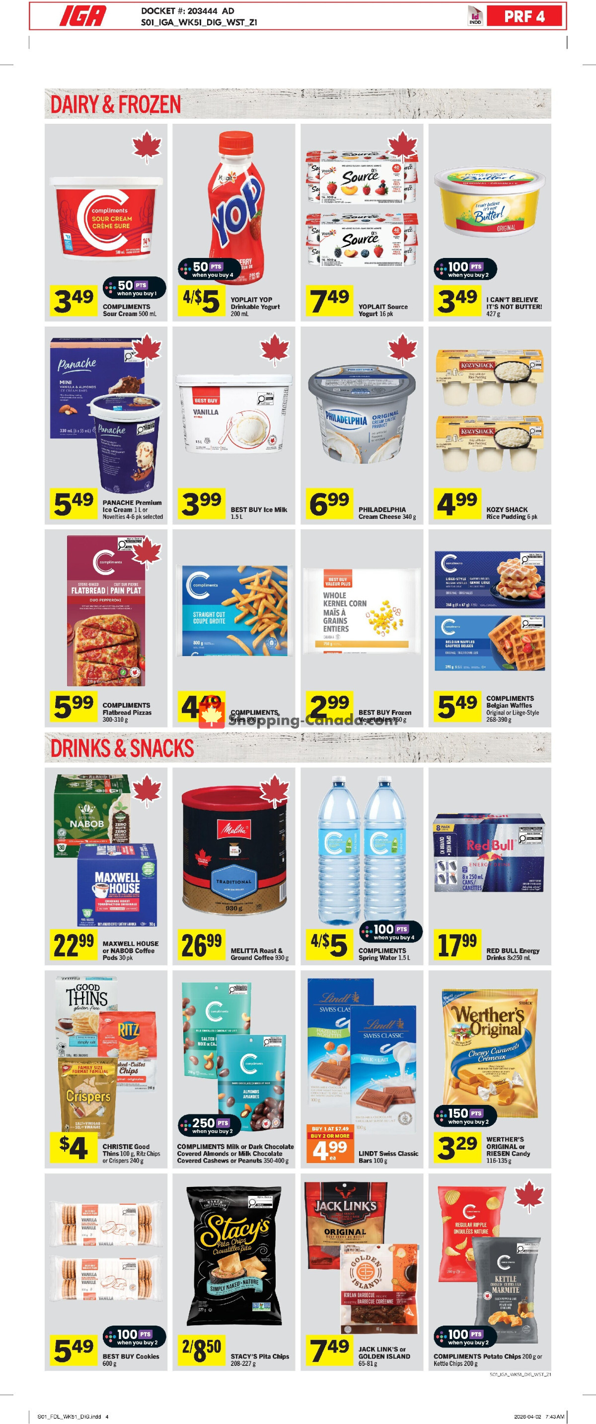 IGA Extra flyer from Thursday April 16, 2026 to Wednesday April 22, 2026 - page 7
