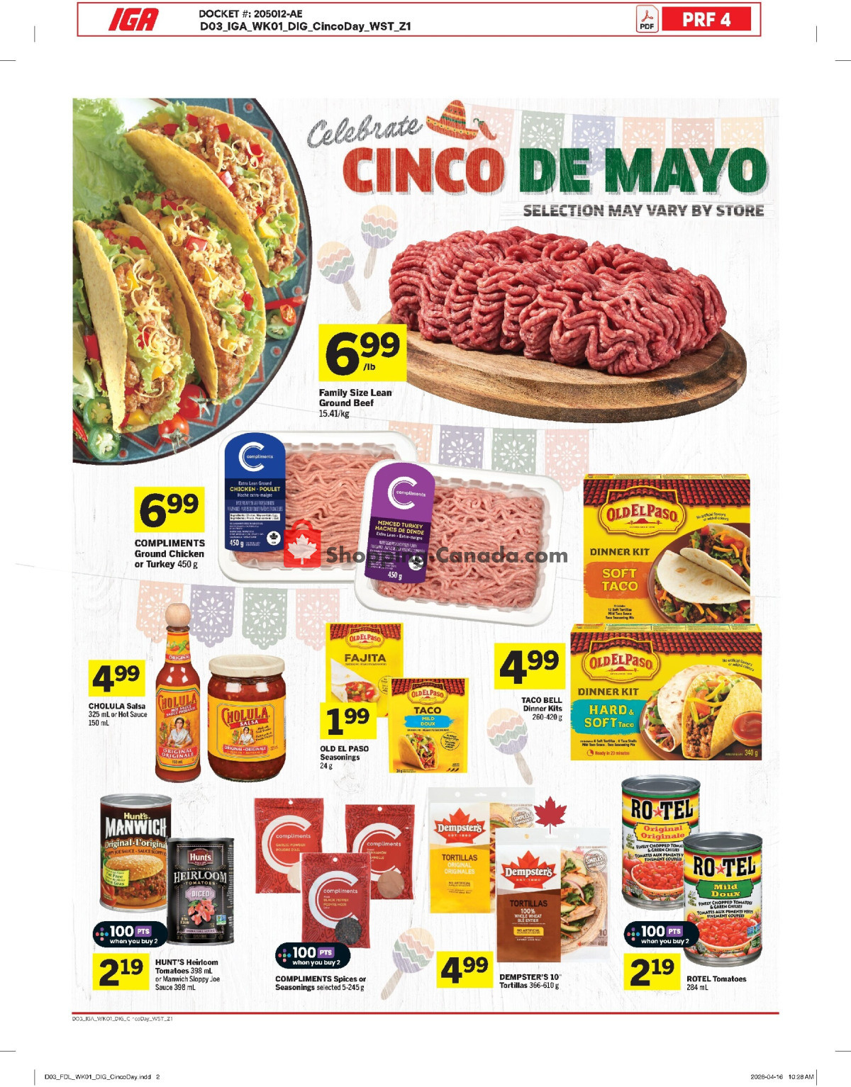 IGA Extra flyer from Thursday April 30, 2026 to Wednesday May 6, 2026 - page 10