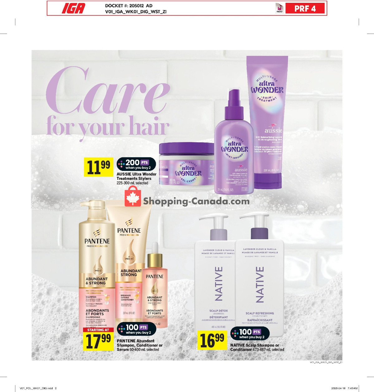 IGA Extra flyer from Thursday April 30, 2026 to Wednesday May 6, 2026 - page 12