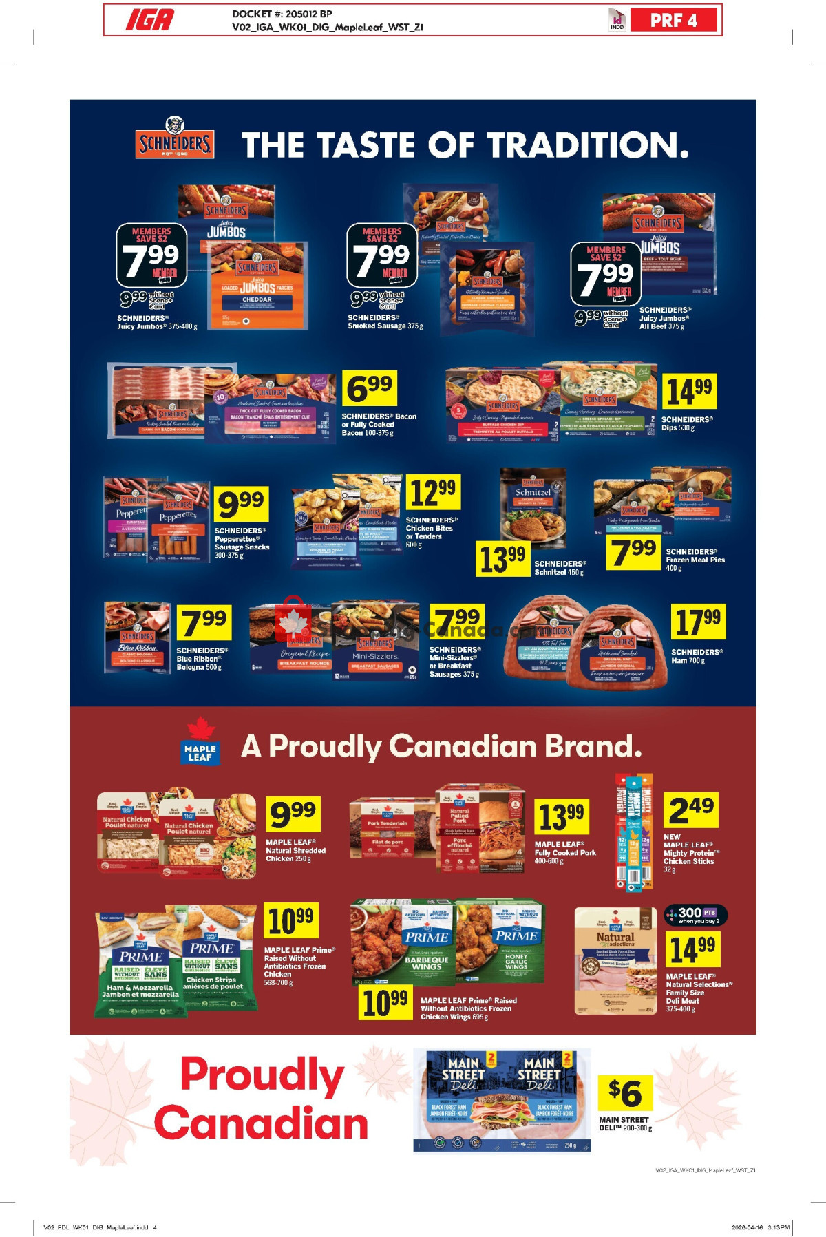 IGA Extra flyer from Thursday April 30, 2026 to Wednesday May 6, 2026 - page 13