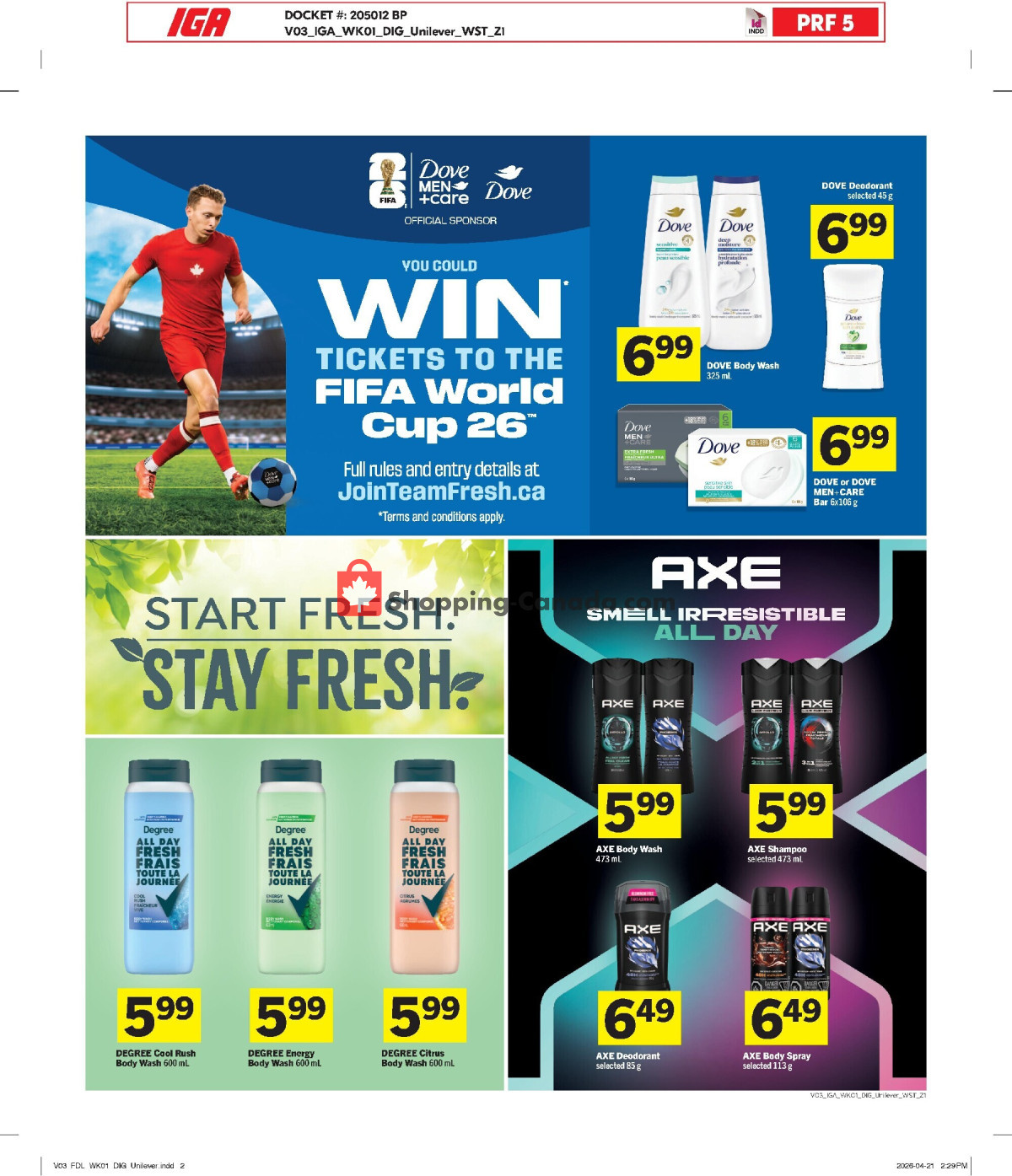 IGA Extra flyer from Thursday April 30, 2026 to Wednesday May 6, 2026 - page 14