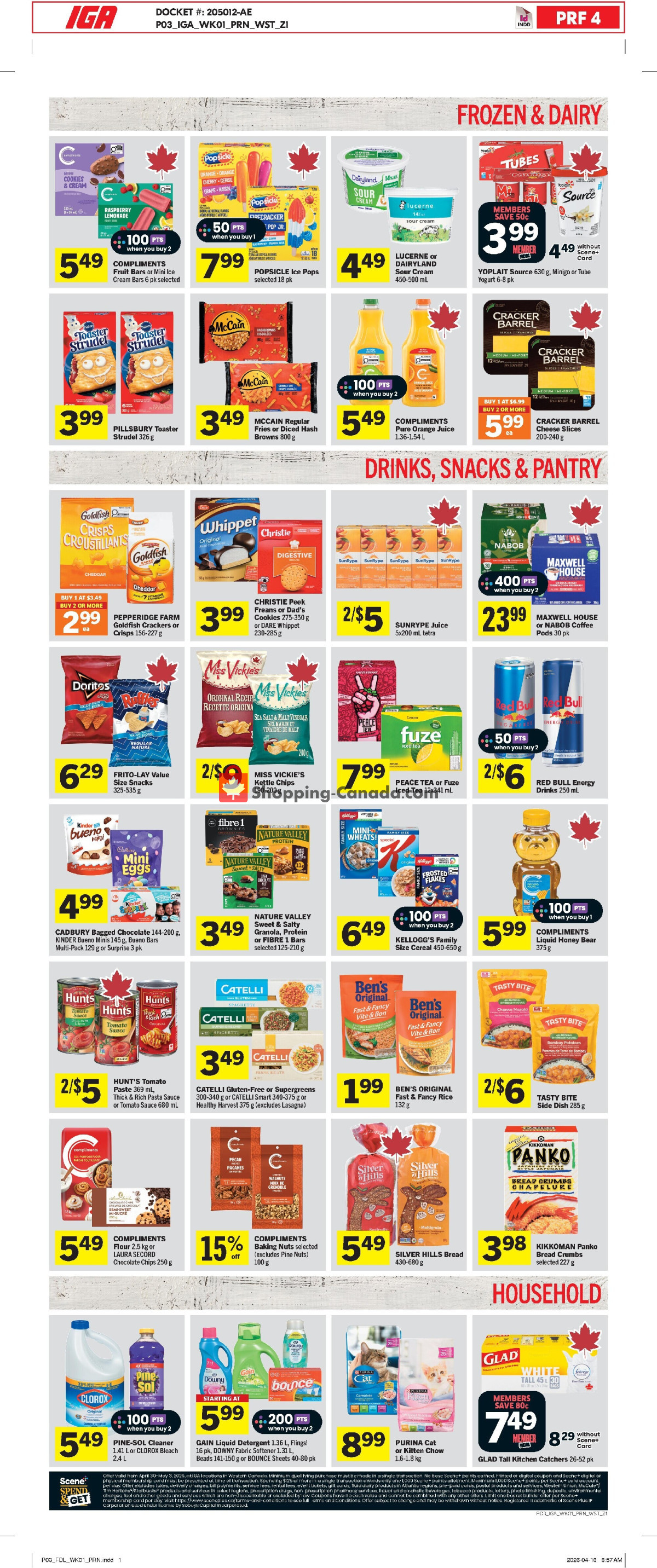 IGA Extra flyer from Thursday April 30, 2026 to Wednesday May 6, 2026 - page 4