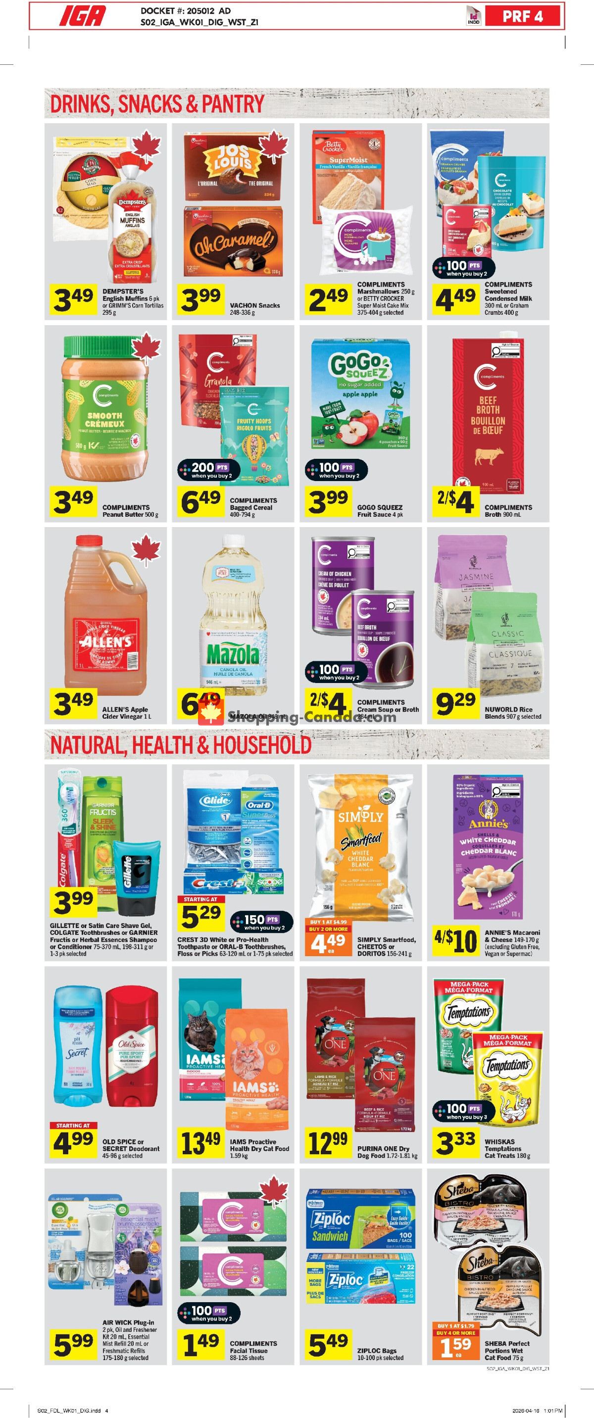 IGA Extra flyer from Thursday April 30, 2026 to Wednesday May 6, 2026 - page 6