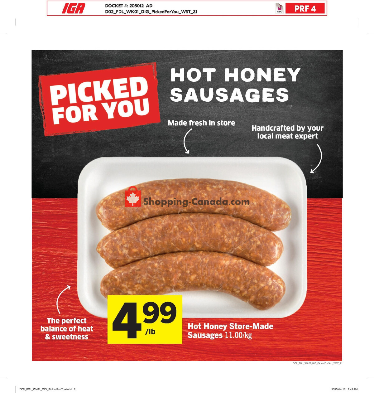 IGA Extra flyer from Thursday April 30, 2026 to Wednesday May 6, 2026 - page 9