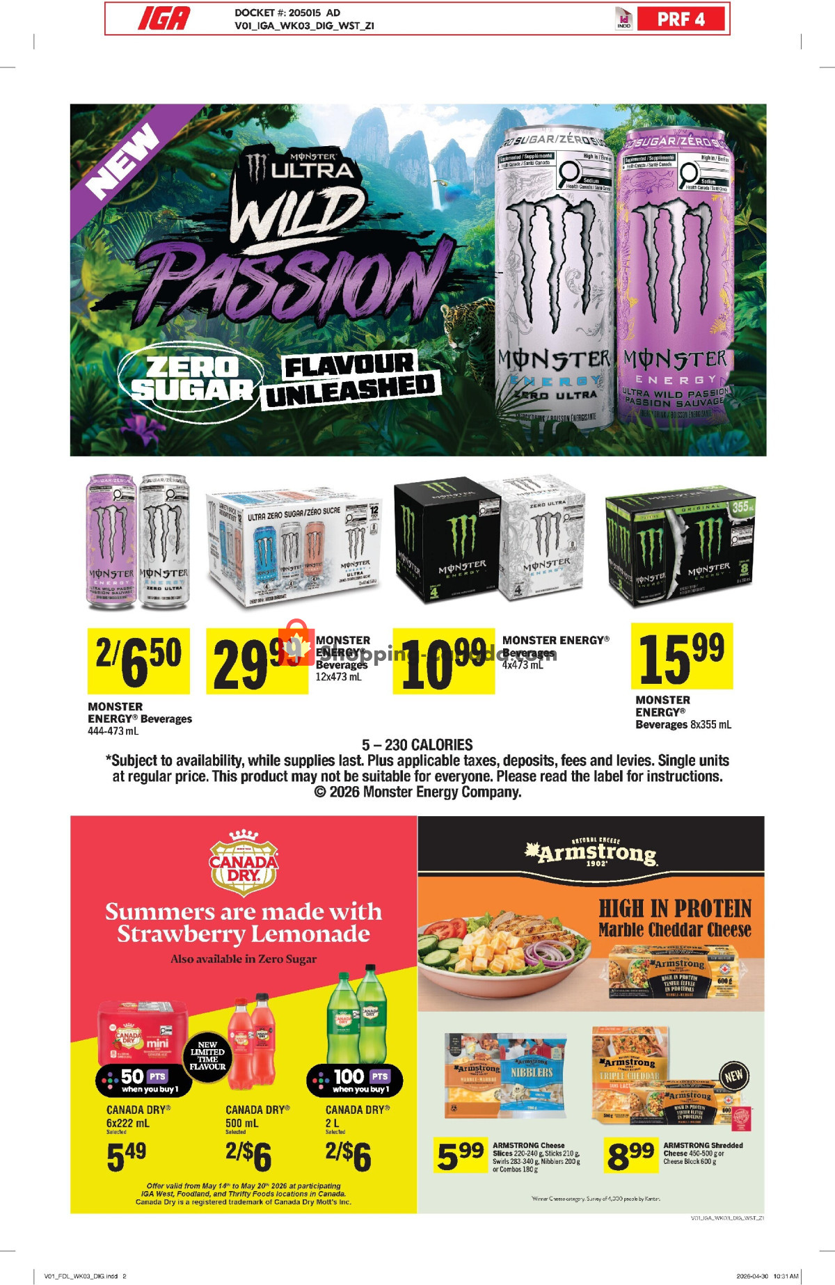 IGA Extra flyer from Thursday May 14, 2026 to Wednesday May 20, 2026 - page 12