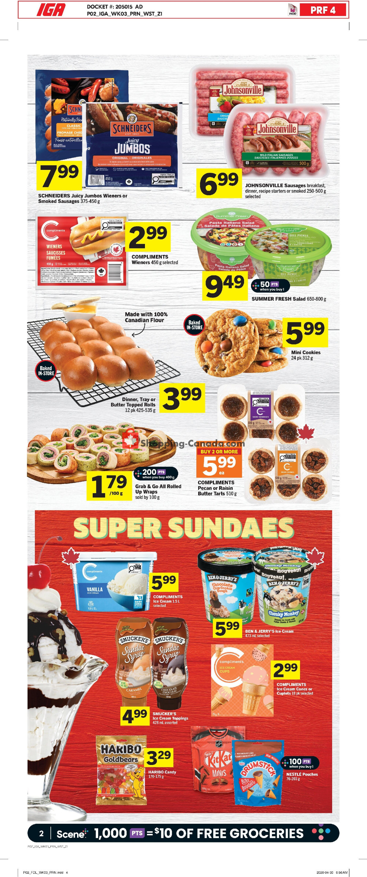 IGA Extra flyer from Thursday May 14, 2026 to Wednesday May 20, 2026 - page 3