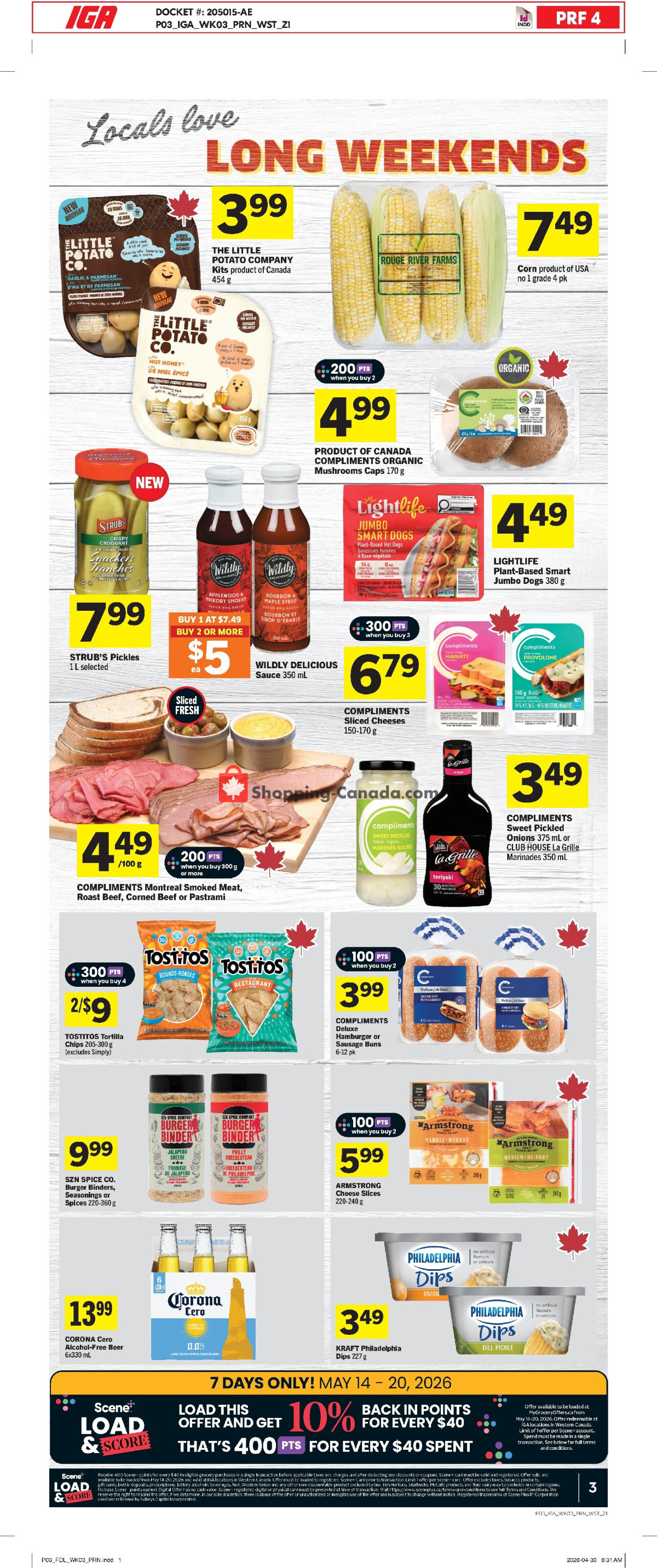 IGA Extra flyer from Thursday May 14, 2026 to Wednesday May 20, 2026 - page 4