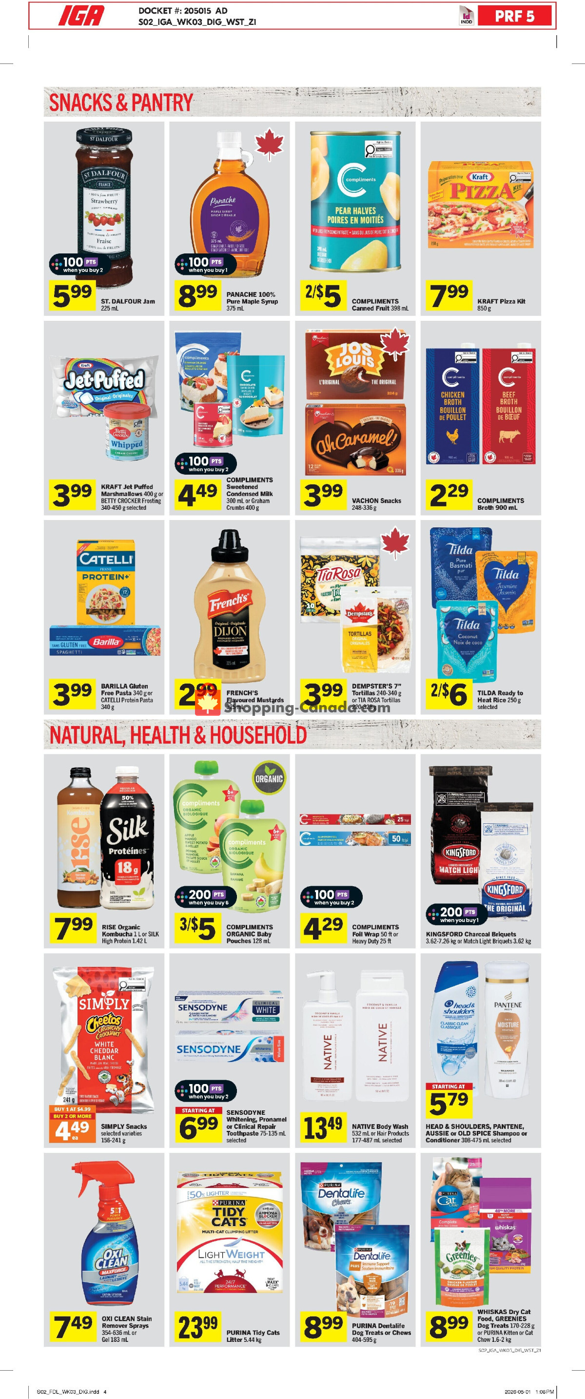 IGA Extra flyer from Thursday May 14, 2026 to Wednesday May 20, 2026 - page 8