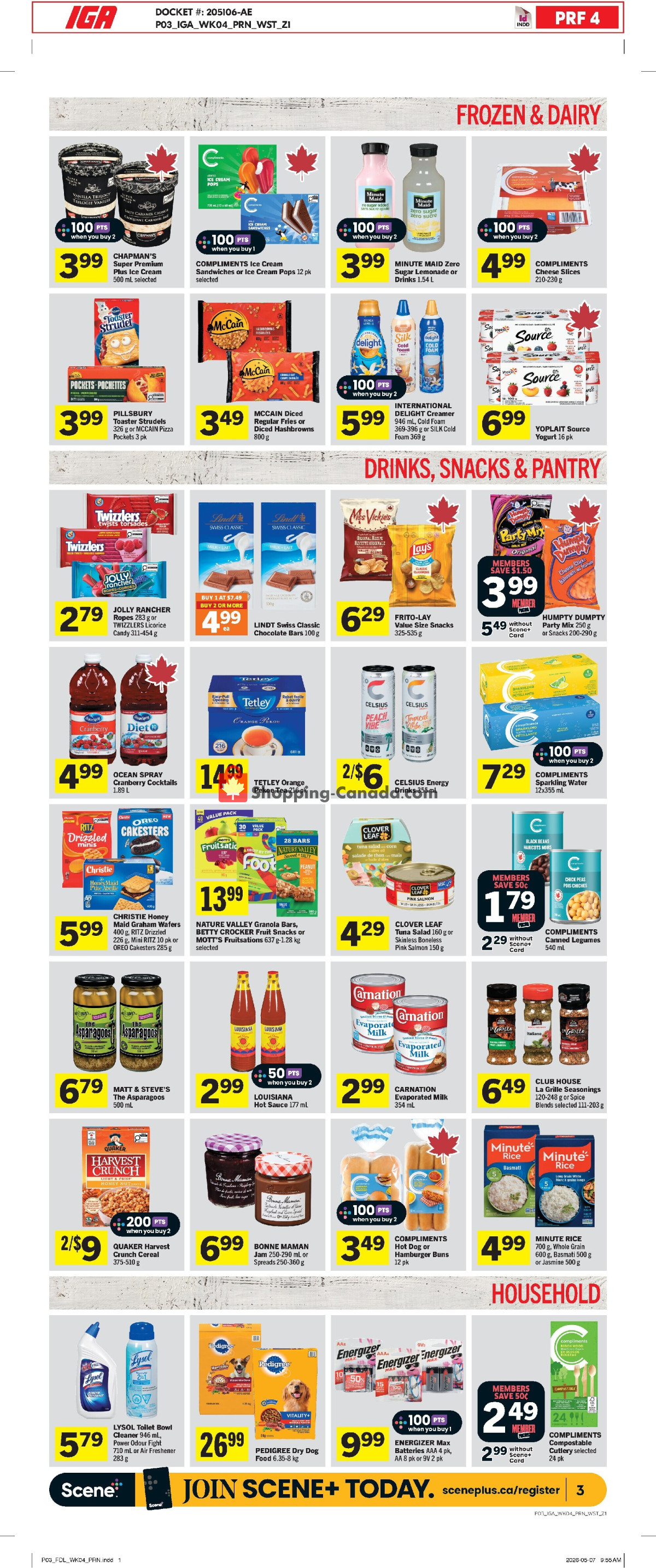 IGA Extra flyer from Thursday May 21, 2026 to Wednesday May 27, 2026 - page 4