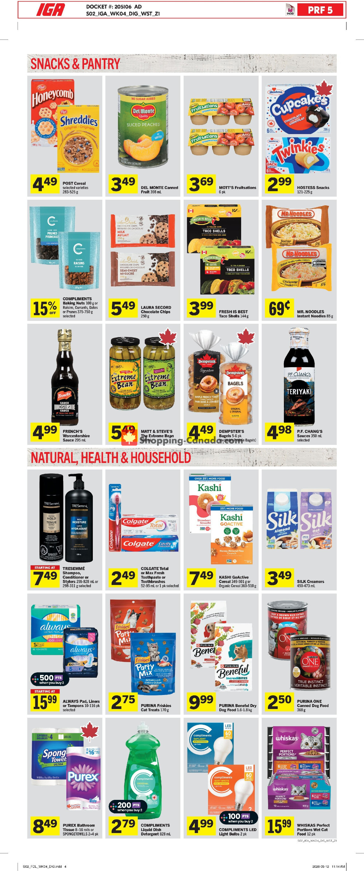 IGA Extra flyer from Thursday May 21, 2026 to Wednesday May 27, 2026 - page 6