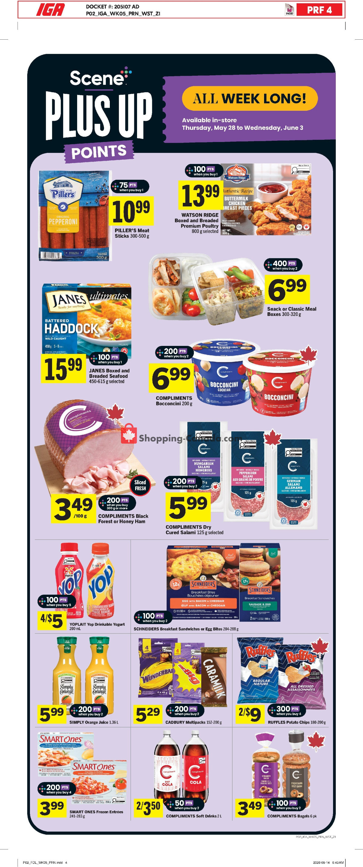 IGA Extra flyer from Thursday May 28, 2026 to Wednesday June 3, 2026 - page 3
