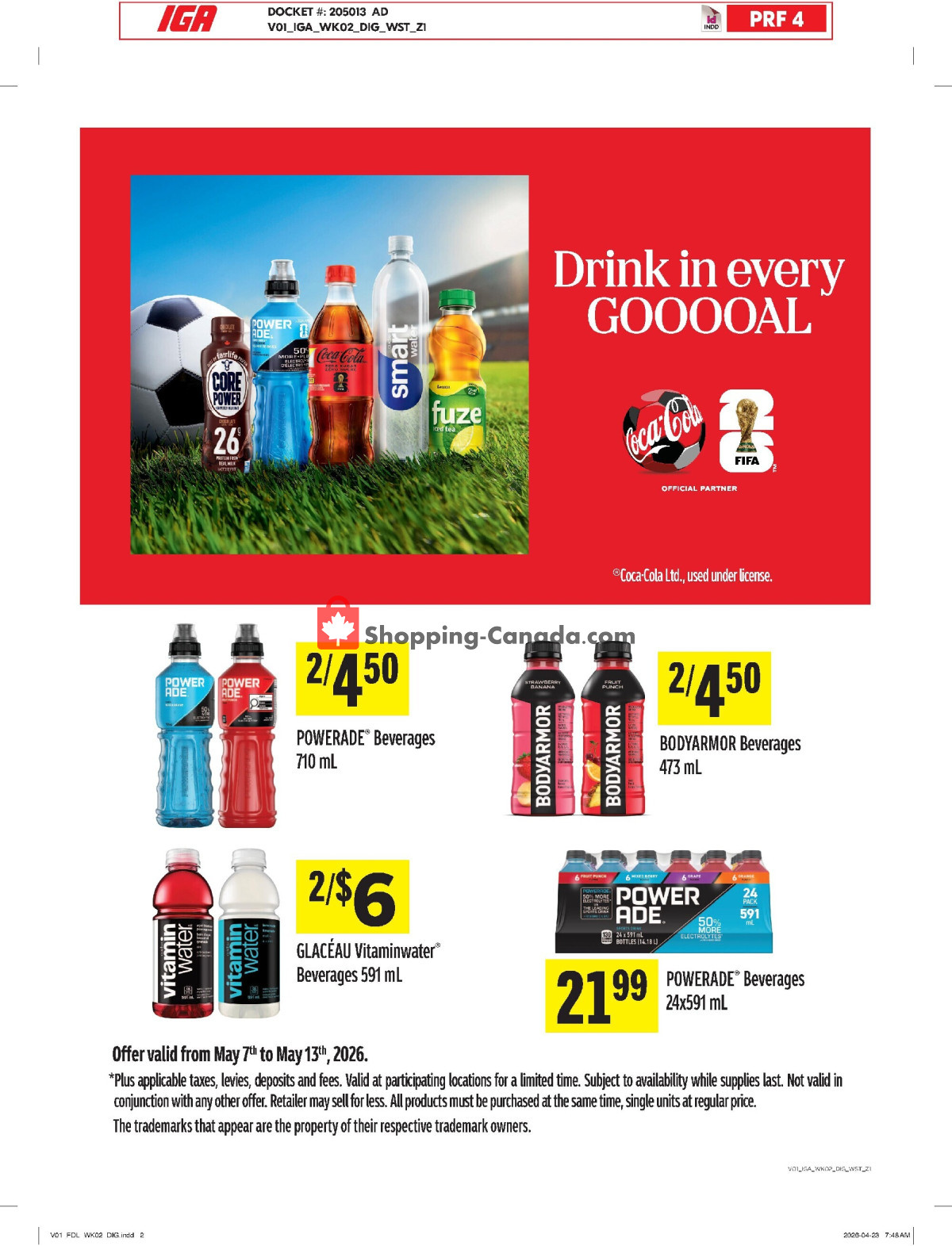 IGA Extra flyer from Thursday May 7, 2026 to Wednesday May 13, 2026 - page 11