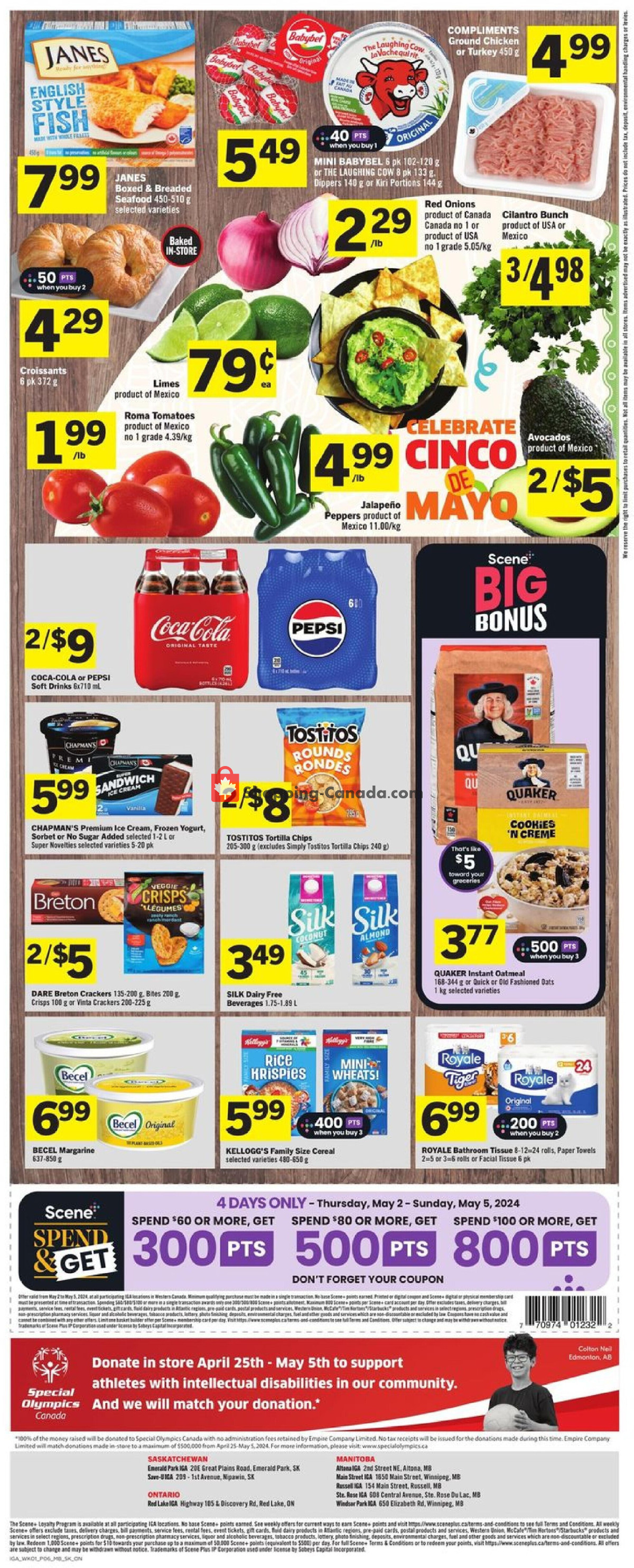 IGA Extra flyer from Thursday May 2, 2024 to Wednesday May 8, 2024 - page 2