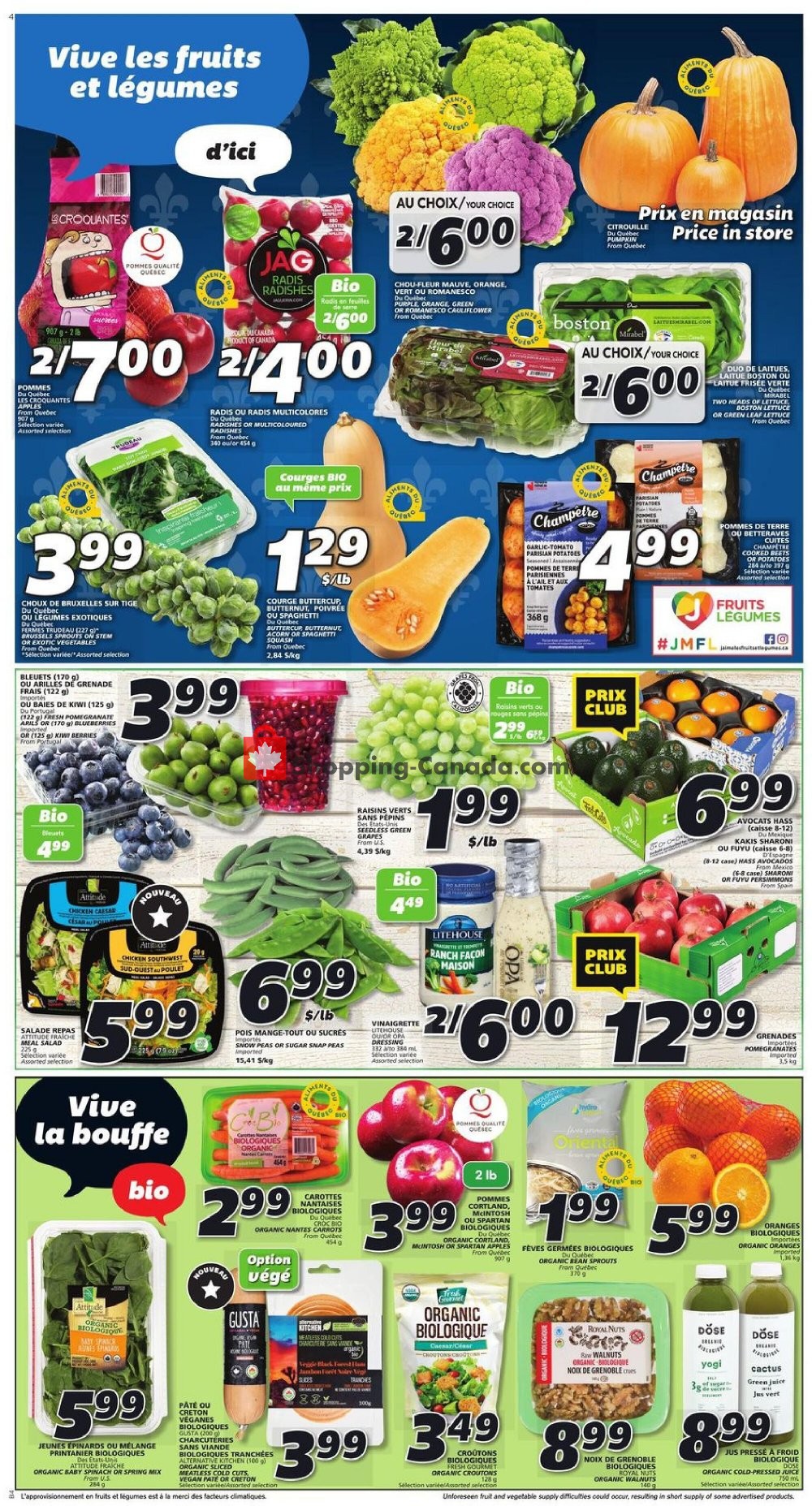 IGA Extra flyer from Thursday October 15, 2020 to Wednesday October 21, 2020 - page 5