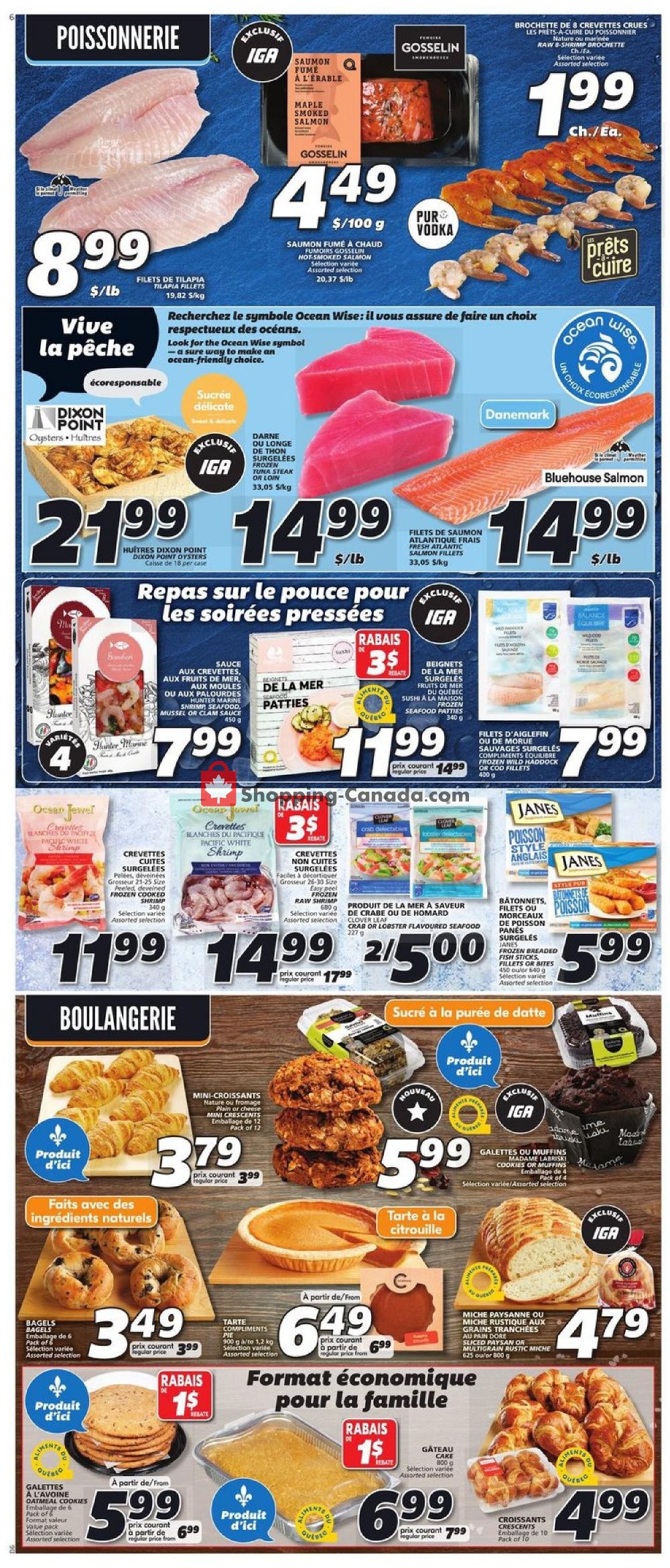 IGA Extra flyer from Thursday October 15, 2020 to Wednesday October 21, 2020 - page 7