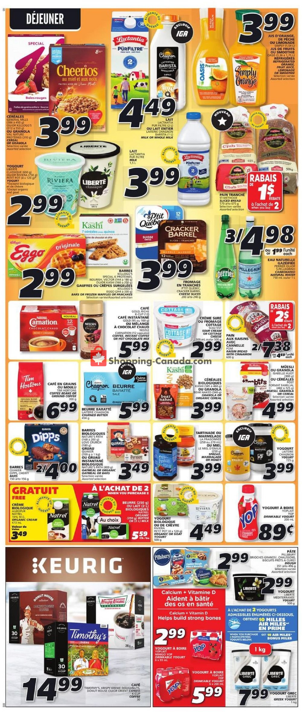 IGA Extra flyer from Thursday October 15, 2020 to Wednesday October 21, 2020 - page 9
