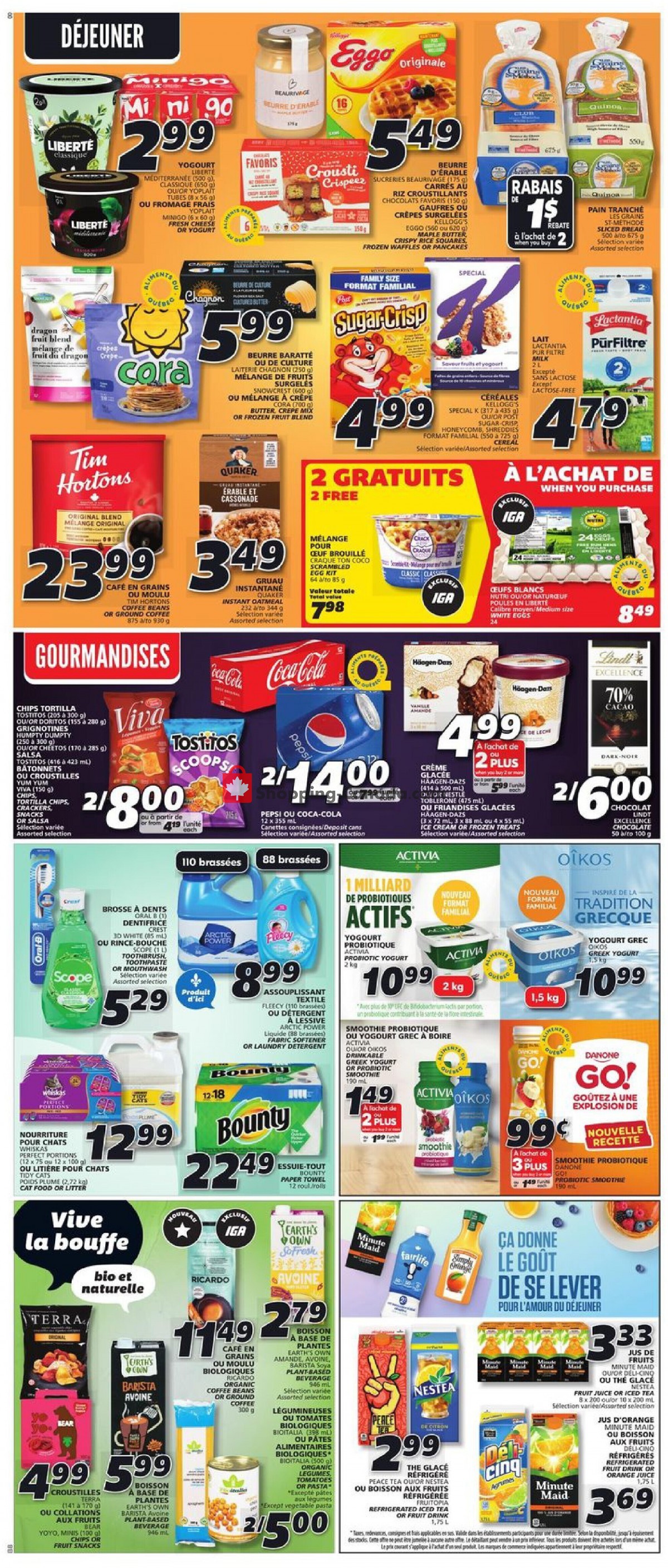 IGA Extra flyer from Thursday January 19, 2023 to Wednesday January 25, 2023 - page 11