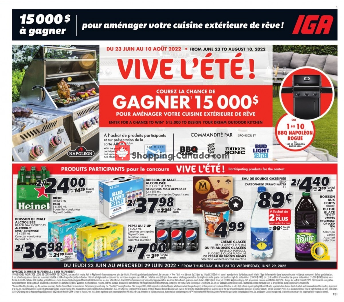 IGA Extra flyer from Thursday June 23, 2022 to Wednesday June 29, 2022 - page 16