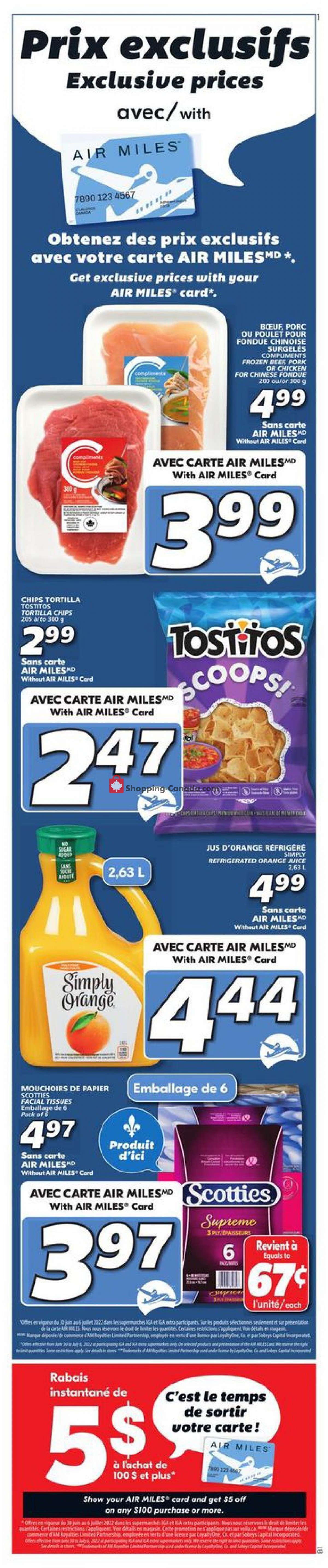 IGA Extra flyer from Thursday June 30, 2022 to Wednesday July 6, 2022 - page 2