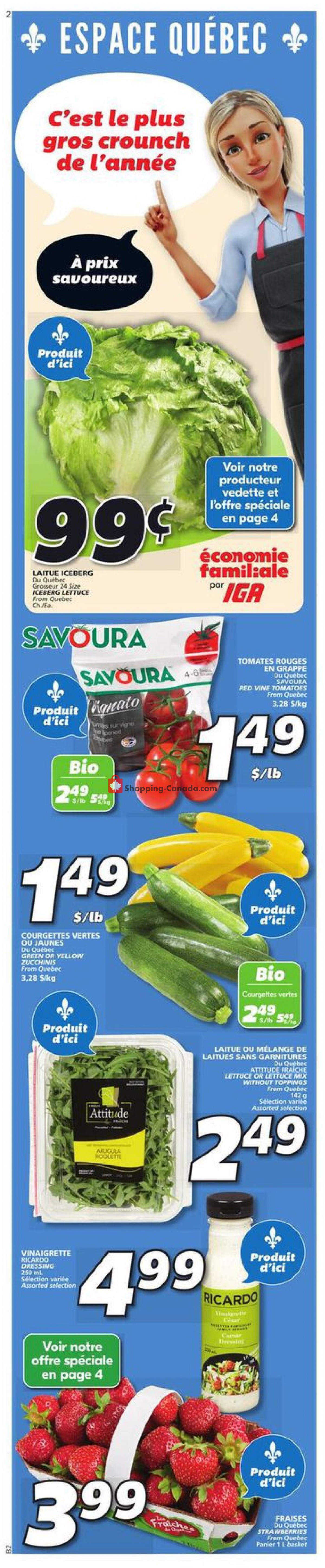 IGA Extra flyer from Thursday June 30, 2022 to Wednesday July 6, 2022 - page 3