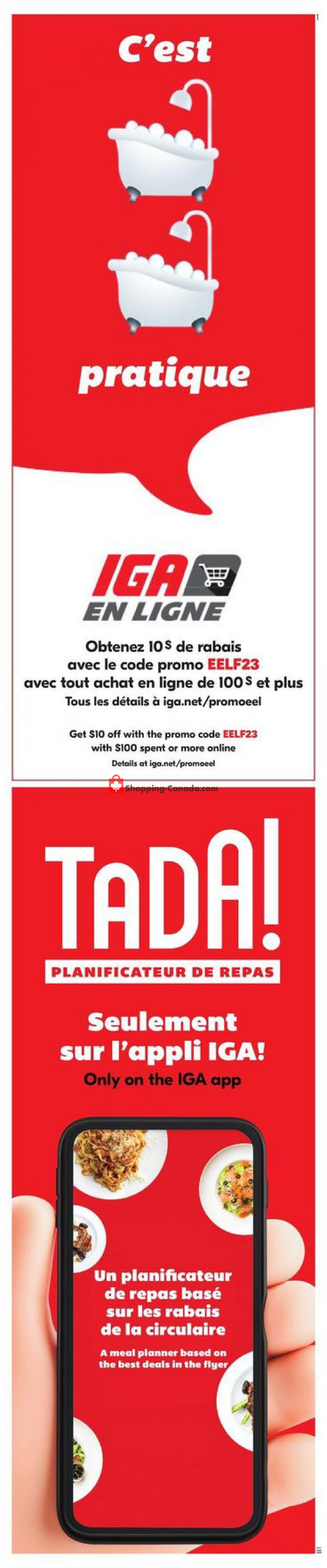 IGA Extra flyer from Thursday June 30, 2022 to Wednesday July 6, 2022 - page 8