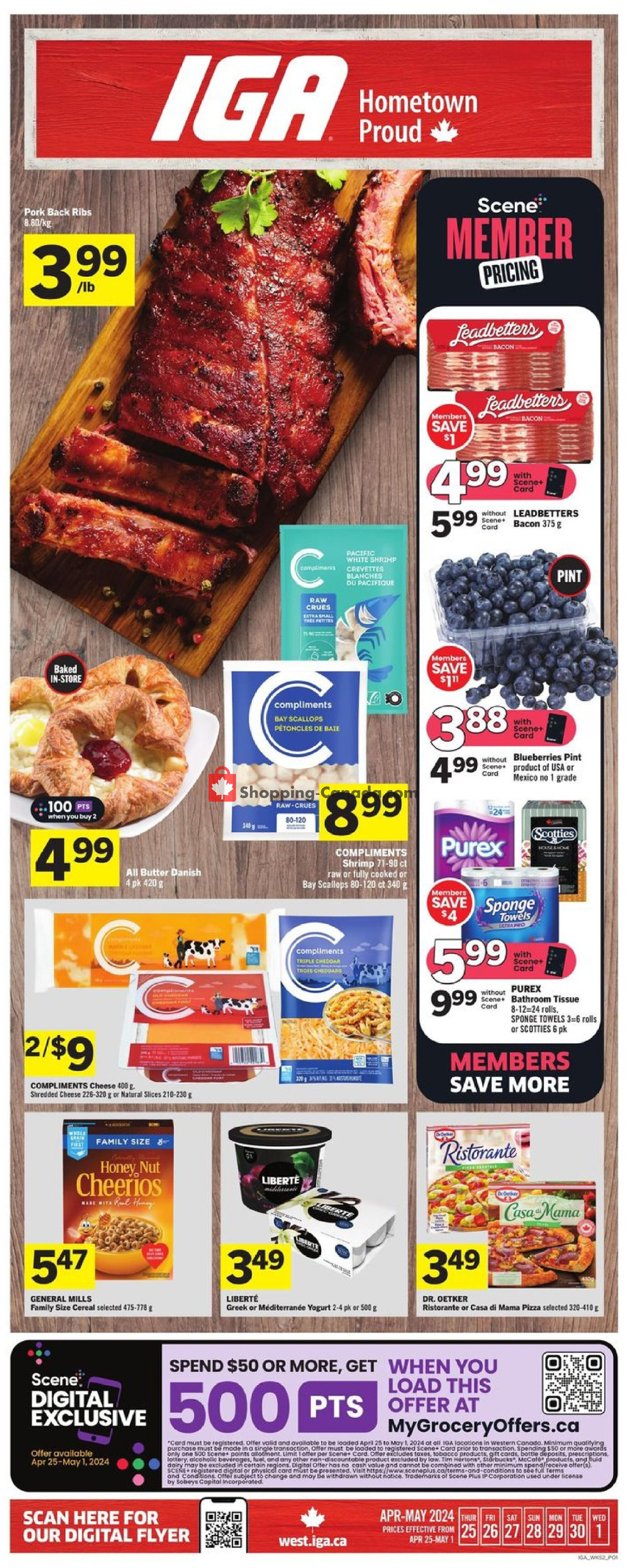 IGA Extra flyer from Thursday April 25, 2024 to Wednesday May 1, 2024 - page 5