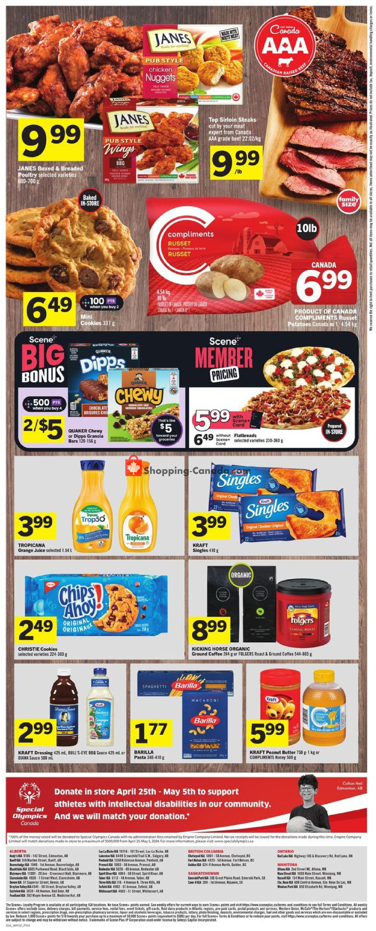 IGA Extra flyer from Thursday April 25, 2024 to Wednesday May 1, 2024 - page 6
