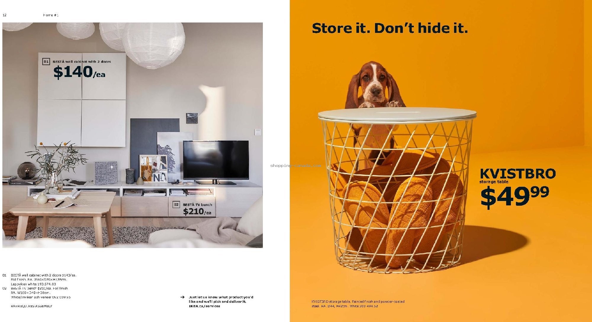 Flyer and weekly ads Ikea Canada Catalogue 2019 from Wednesday