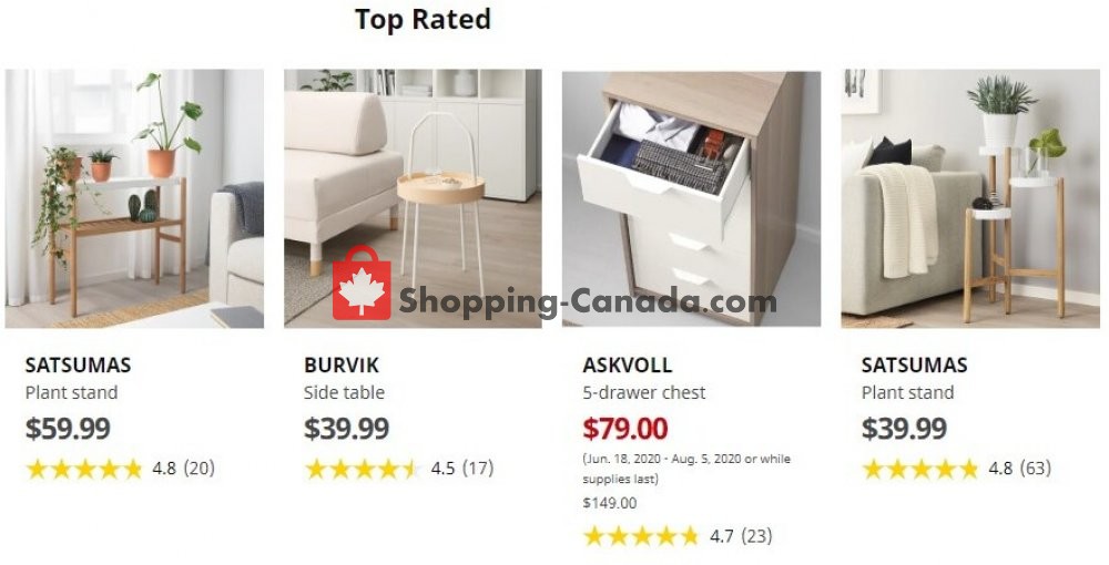 Ikea flyer from Wednesday June 24, 2020 to Tuesday June 30, 2020 - page 1